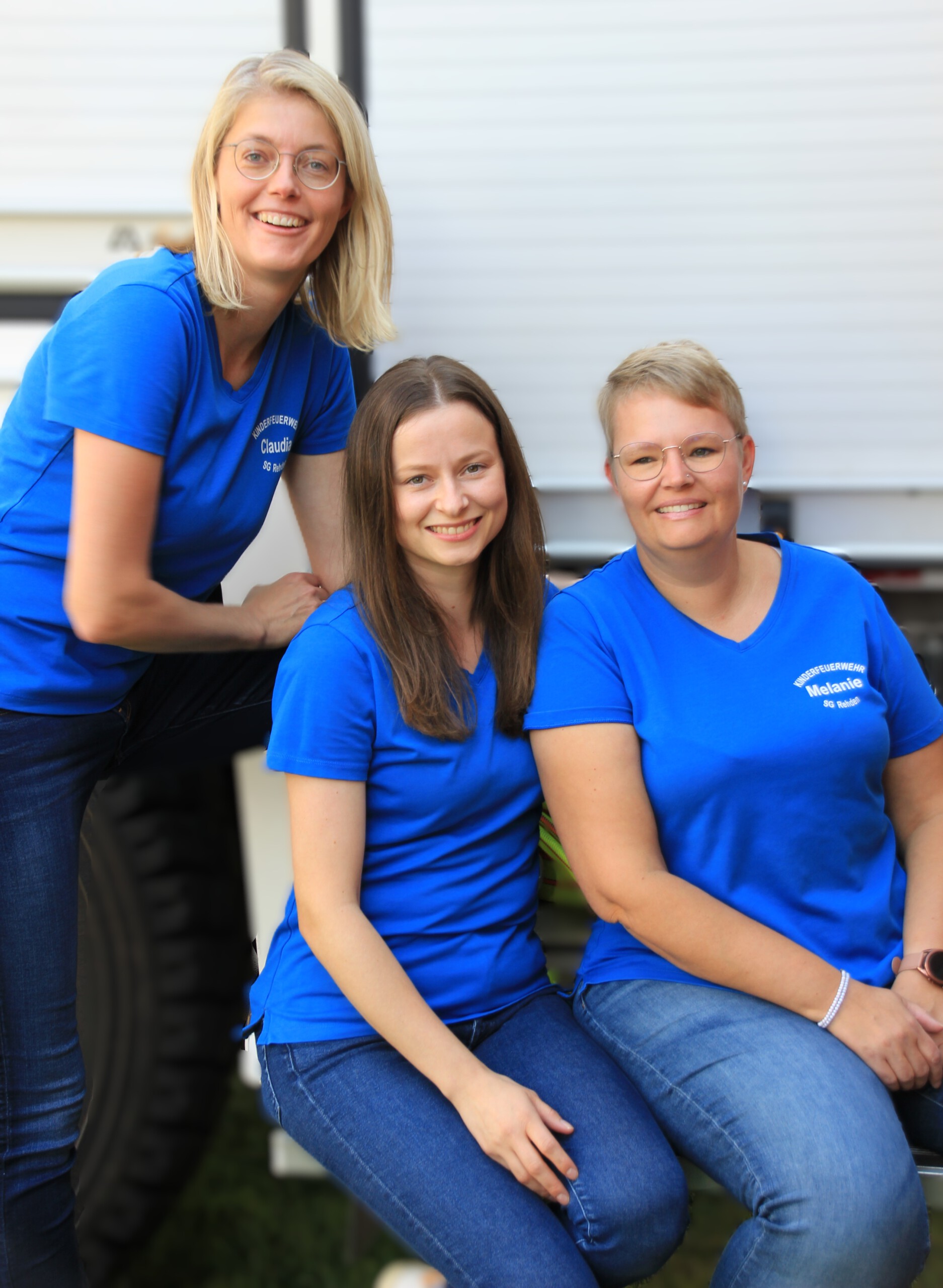 Claudia Mangels, Sina Reckmann und Melanie Grote