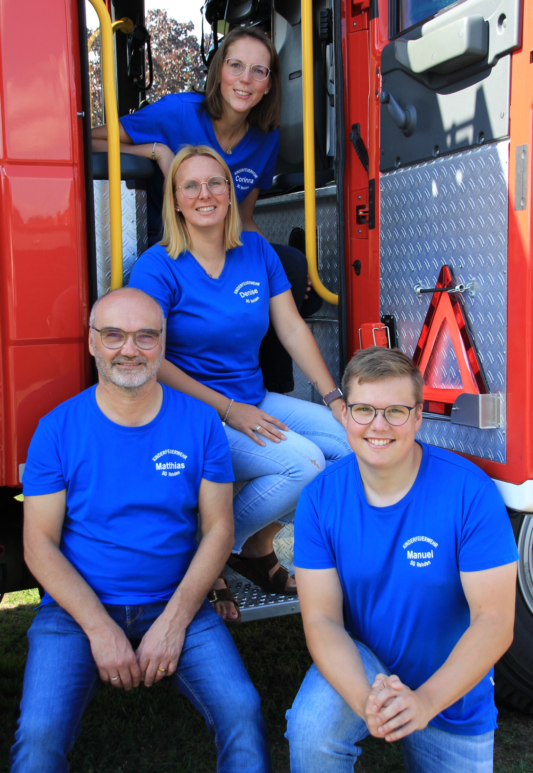 Matthias Herms, Denise Meyer, Corinna Buck und Manuel Buns