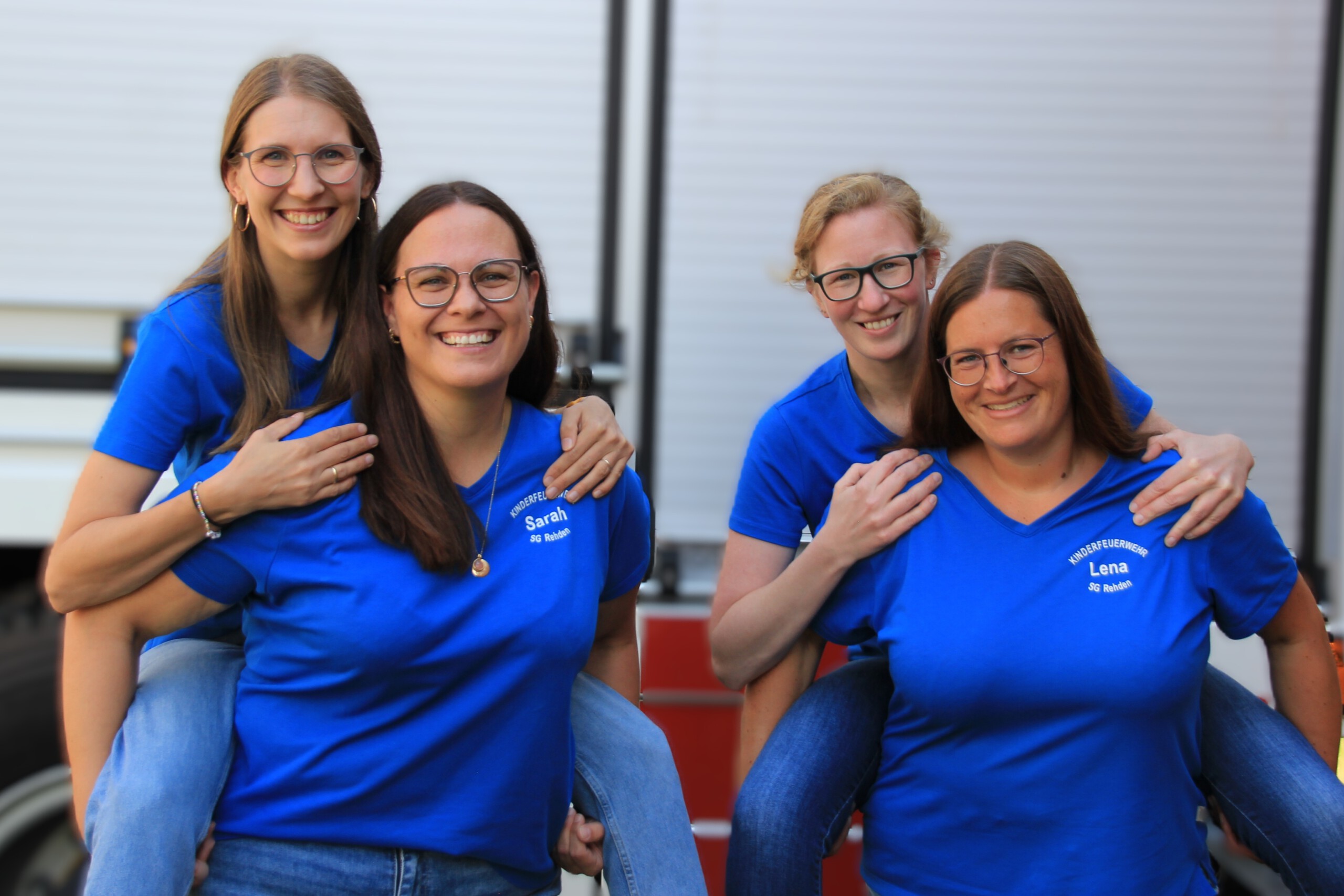 Larissa Kenneweg, Sarah Schmidt, Laura Buschmeyer, Lena Scharrelmann